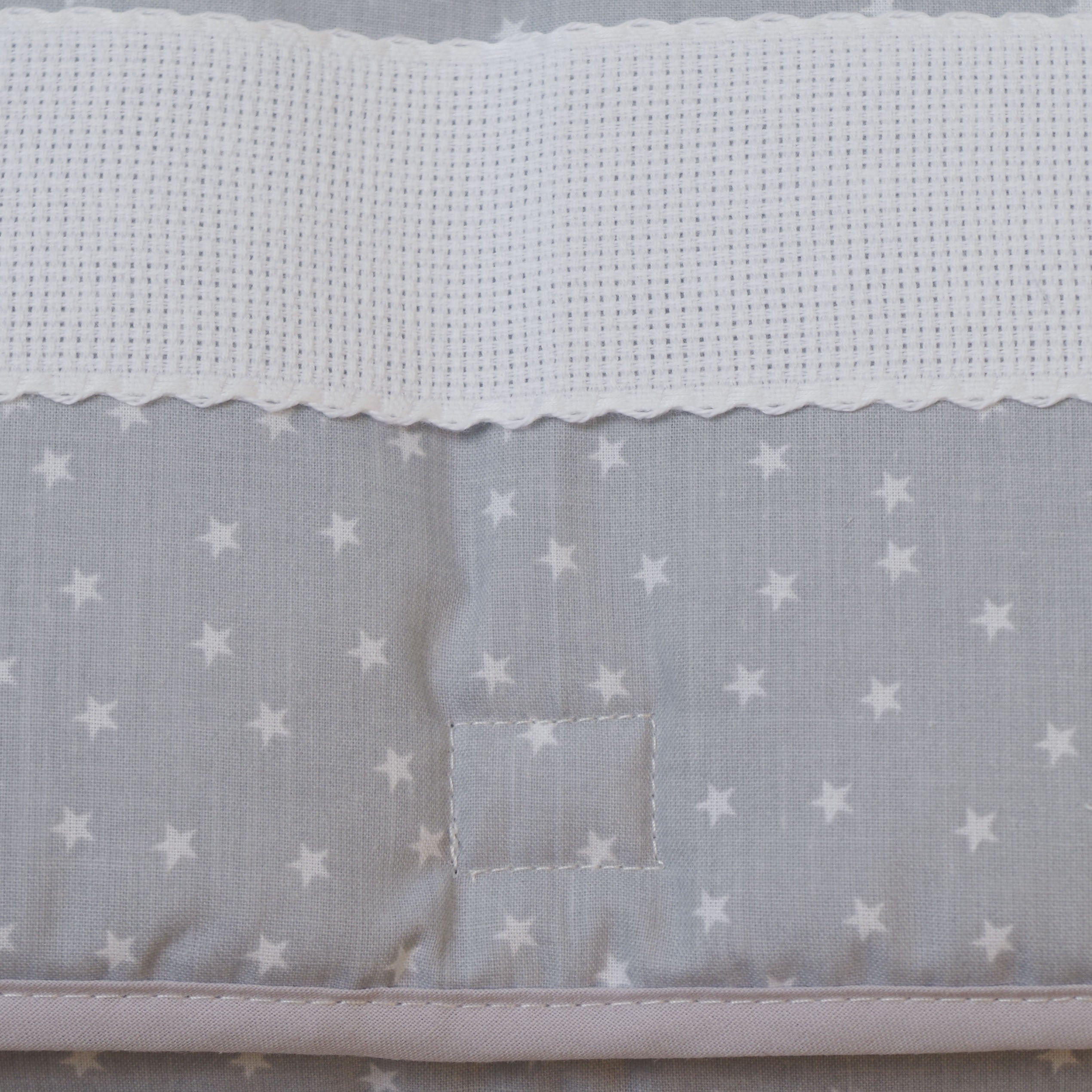 Cambiador plegable panamá estrellas bco/gris