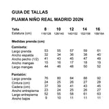 Pyjama garçon Real Madrid 202 tonique