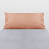 Basic peach pillowcase