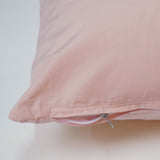 Housse de coussin popeline 45x45 coucher de soleil