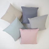 Housse de coussin popeline 45x45 coucher de soleil