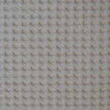 Housse de coussin nid d'abeille en coton beige 107