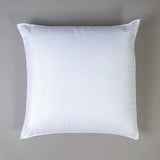 Garnissage du coussin en tissu microfibre