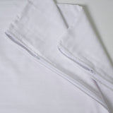 Pack of 2 crosshatch polyester cotton pillowcases