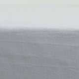 Draps housses en flanelle grise
