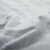 Draps housses en flanelle grise