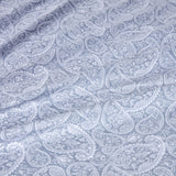 Gray cashmere printed mattress cover