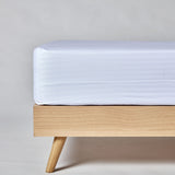 Housse de matelas croisée en polyester/coton