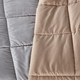 Solid winter comforter