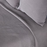Gray honeycomb cotton quilt 214