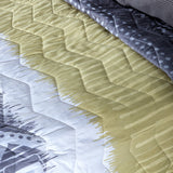 Allison yellow lightweight comforter
