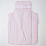 Foldable changing pad Panama stripes 209 white/pink
