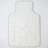 Foldable changing mat Panama stripes 209 white/gray