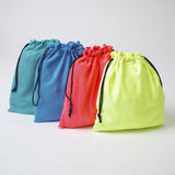 Peignoir enfant en microfibre bleu