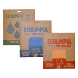 Pack de 3 chiffons ecolimpia 3 couleurs