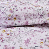 Housse de couette ajustable fleurs