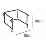 Plain pink crib protector
