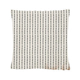 Cotton knit pillowcase with strokes