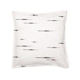 Housse de coussin tricotée en coton noué
