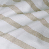 Housse de coussin tricotée en coton Pals beige