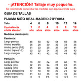 Real Madrid Kids Pajamas 21PF0064