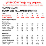 Pyjama été garçon Real Madrid 21PF0062