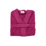 Children's bathrobe raspberry colors