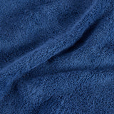 Indigo blue cotton towel 550 gr/m2