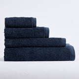 Serviette en coton outremer 550 gr/m2