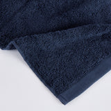 Serviette en coton outremer 550 gr/m2