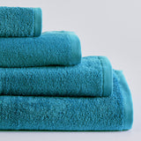 Serviette en coton vert 550 gr/m2
