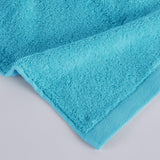 Serviette en coton turquoise 550 gr/m2 25