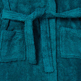 Peignoir enfant coloris vert
