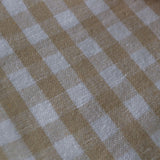 Torchon de cuisine en coton beige pack 3 unités