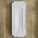 Adjustable crib hammock sheet Green