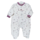 Barboteuse bébé velours brut DA24027