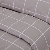 Housse de couette en coton beige ona