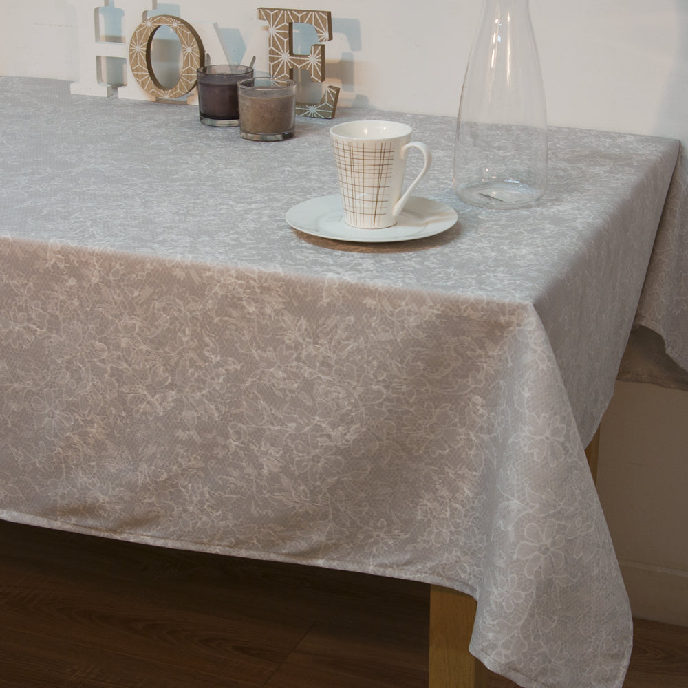 MANTEL ANTIMANCHAS LACE