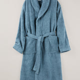 Cobalt bathrobe