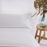 Off-white plain sedalina sheet set