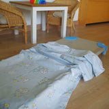 Adjustable crib hammock sheet