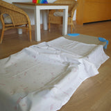 Adjustable crib hammock sheet