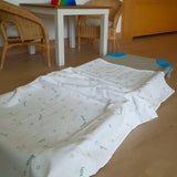 Adjustable crib hammock sheet