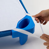 Adjustable crib hammock sheet