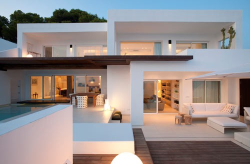 Hogar con estilo ibicenco