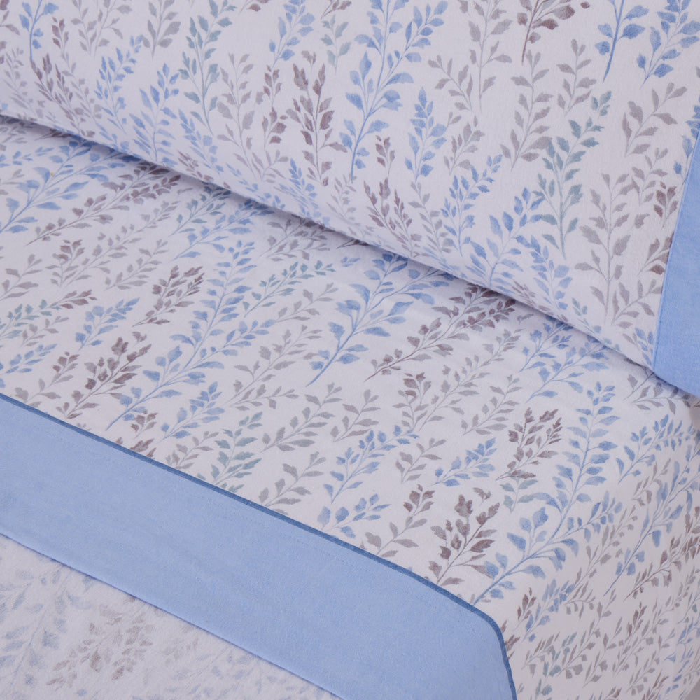 Mara Ice Flannel Sheets