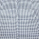 Grey gingham winter duvet
