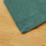 Green cotton napkins, pack of 4