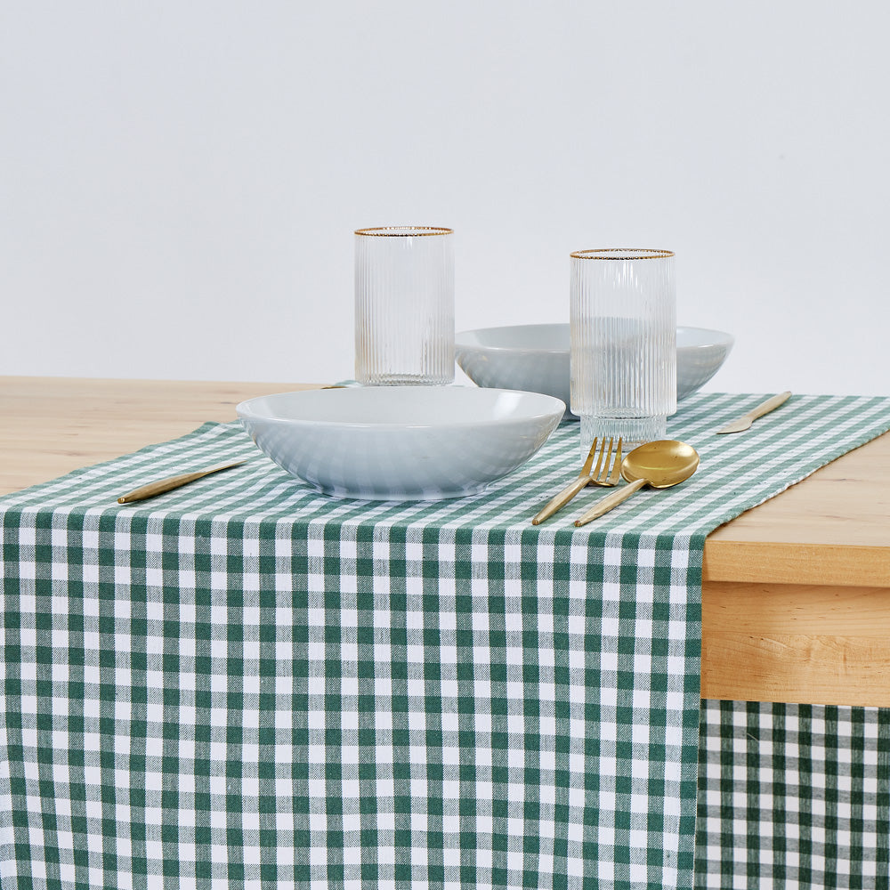 Ensemble de chemin de table en coton (2 unités) 