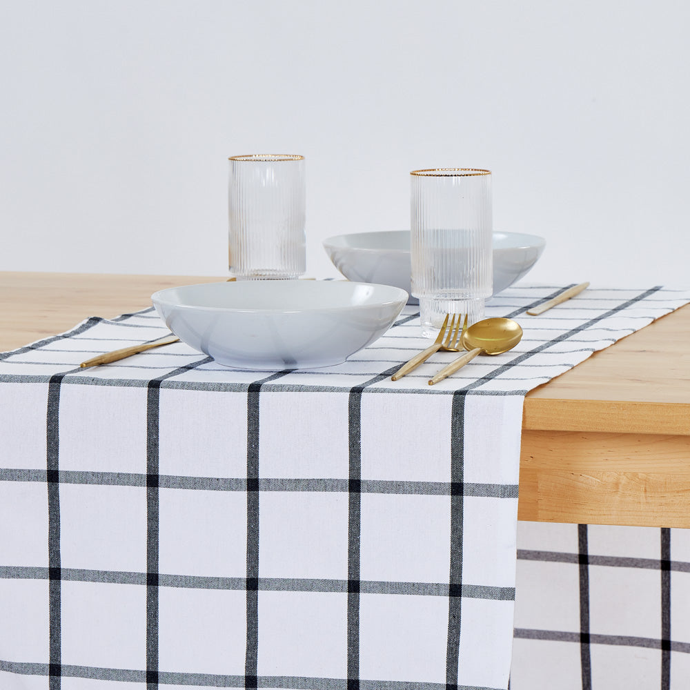 Ensemble de chemin de table en coton (2 unités) 